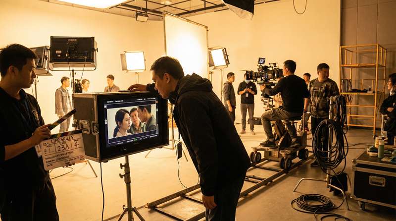 每日吃瓜影视传媒制作现场